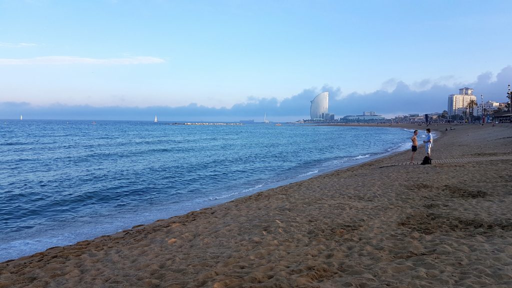 Pláž Barceloneta